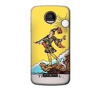 Tarot Card The Fool Funda Carcasa Case para Motorola Moto Z Force, Z Play