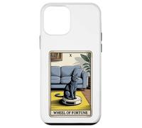 Tarot Card Wheel of Fortune Cat On Robot Aspirador Gato Carcasa para iPhone 12 Mini