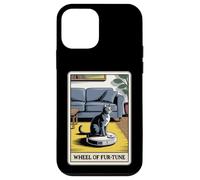 Tarot Card Wheel of Fur-Tune Cat Robot Aspirador Cat Carcasa para iPhone 12 Mini