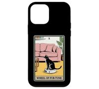 Tarot Card Wheel of Fur-Tune Cat Robot Aspirador Cat Carcasa para iPhone 12 Mini