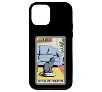 Tarot Card Wheel of Fur-Tune Cat Robot Aspirador Cat Carcasa para iPhone 12 Mini