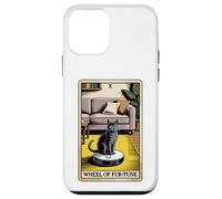Tarot Card Wheel of Fur-Tune Cat Robot Aspirador Cat Carcasa para iPhone 12 Mini