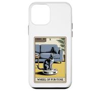 Tarot Card Wheel of Fur-Tune Cat Robot Aspirador Cat Carcasa para iPhone 12 Mini