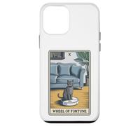 Tarot Card Wheel of Fur-Tune Cat Robot Aspirador Cat Carcasa para iPhone 12 Mini