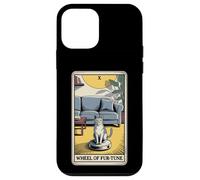 Tarot Card Wheel of Fur-Tune Cat Robot Aspirador Cat Carcasa para iPhone 12 Mini