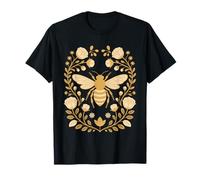 Tarot CardFloral Bee Cottagecore Aesthetic Nature Vintage Camiseta