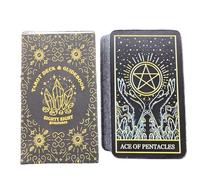 Tarot Cards, 78-Card Deck, Psychological Oracle, Mysterious Adivination Card, Insightful Strategic Board Game, Adivination Tools for Future and Past, 2,83 x 4,06 pulgadas