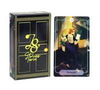 Tarot Cards 78-Piece Portable Stories Deck, Paper Card Set for Leisure, Entertainment, Family Nights, Holiday Gatherings, Festival Events, Office Breaks, and Travel Fun