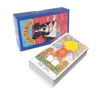 Tarot Cards - Aesthetic Dog-Themed Family Divination Game, Fun Tarot Card Reading, Entertainment and Gathering Toy for Men, Women, Boys, Girls, Youth, Teens, Wife, Husband, Son