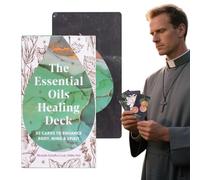 Tarot Cards Deck, 52-Piece Oracle Card Set, 11,7 x 6 cm Spiritual Cards, Incluye Afirmación Book, Astrology Guide, Daily Fortune Telling, Adivination Tools, Ideal para Meditation, Readings
