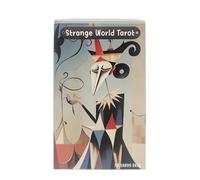 Tarot Cards Deck, 78 Card Divination for Party Entertainment, Oracle Fortune-Telling Card Games for Fate Reading and Mystical Insight, Spiritual Board Game for Beginners or Experts 10.5x6.1cm