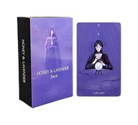 Tarot Cards Deck, Portable Tarot Deck, Board Playing Game Cards, Family Holiday Gathering Festival Social Interaction Tarots Set for Travel Home Office Break Camping Entertainment Activity