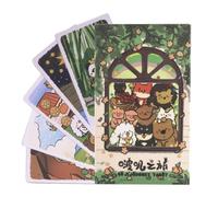 Tarot Cards, Easy-to-Learn Tarot Deck Game, Emotional Connection Toy, Fun Party Activity for Women, Youth, Girls, Boys, Teens, Spiritual Self-Discovery, 4.21x2.36 Inches