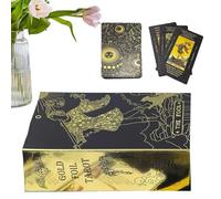 Tarot Cards, Entertainment Oracle Deck, Fate Divination with 78 Set Cards