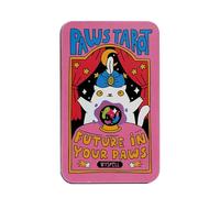 Tarot Cards, Entertainment Paws Card, Cute Paw Print Tarot Deck, 4.33x2.64x1.57 Inches Compact Fortune-Telling Divination Sheet, Ideal for Future Reading, Gift and Party Games