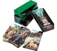 Tarot Cards for Beginners, Entertainment Deck, Wild Reflections Artwork, Mystical Adivination Set, Fortune Telling Oracle, Ideal para adultos, espiritual guidance, Party Reading Gatherings