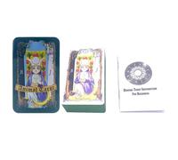 Tarot Cards, Fortune Deck, Standard Adivination Set, Mystical Design Enhances Intuitive Readings with Engaging Symbolism, Oracle Deck for Gatherings and Witchcrafts Enthusiasts