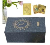 Tarot Cards Fortune-Telling Card Game - Juego de mesa para familiares, juego de 78 Oracle Deck, edición rusa, 2,76 x 4,72 pulgadas