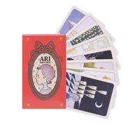 Tarot Cards - Kit de Aprendizaje de 78 Cartas de oráculo para Principiantes y Profesionales, significados ilustrados Lectura intuitiva, Soporte de guía con claridad de símbolos, Herramienta de