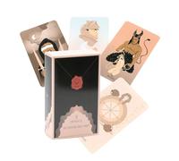Tarot Cards, Oracle Cards, Entertainment Deck Fate Adivination Tools Party Fortune-Telling Game 78 Cards Beginner Friendly Spiritual Guidance for Family