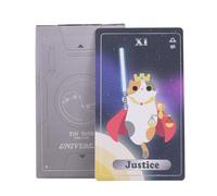 Tarot Cards, Oracle Game, 83 Card Adivination Set, Beginner Fortune Deck, Adulto Fate Reading Kit, Entertainment Party Board Tool with Mystic Symbols for Spiritual Use, 4,13 x 2 pulgadas