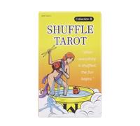 Tarot Cards, Portable Psychological 81-Cards Shuffle Oracle Tarot Deck, Engaging Games for Group Or Solo Use, Mysterious Board Cards Game Tool for Future and Past Insight, 4,13 x 2,48 pulgadas