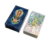 Tarot Cards Retro, Whisper Star Game, Oracle Deck with Inner Inspiration, Tarot Set with Clear Symbols, Lifestyle Care Accessory, Handy Aid for Men Women Friends Travel Home Party Journaling Dating