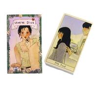 Tarot Cards Set - Dive To You Tarot Prediction English Version Oracle Decks | Vibrant Underwater Artwork with Smooth Cardstock for Friends Gatherings, Family Nights and Beginners Spiritual Guida