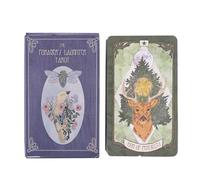 Tarot Cards, Tarot Deck, Nature Inspired Whimsical Art Mystical Energy Coated Finish Smooth Texture, Fortune Telling Game for Beginners and Experts, 4,13 x 2,48 pulgadas