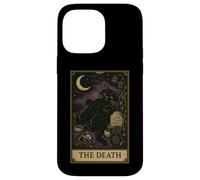 Tarot Cat The Death - para introvertidos y Aficionados a los Gatos Carcasa para iPhone 14 Pro MAX