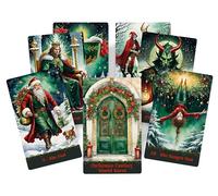 Tarot Christmas Fantasy World - Tarot mágico de invierno de 78 cartas para lecturas intuitivas e inspiración navideña