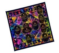 Tarot Cloth, Altar Mat for Beginners, Classic Adivination Mat for Card Readings, Meditación, Práctica espiritual, Ideal para entusiastas y novicios del tarot