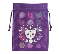 Tarot con cordón | de Tarot con Cordón | de Almacenamiento de Tarot multifunción, Tarot y Dados, Bolsas de joyería de Cartas oráculo, Titular de la Carta del Tarot, Accesorios de Tarot