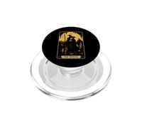 Tarot de Bruja gótico Oculto Gato Luna Arte Halloween Mujeres PopSockets PopGrip para MagSafe