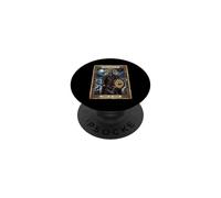 Tarot de la mitología nórdica de los Hijos de Odín del Guerrero Vikingo Valhalla PopSockets PopGrip Adhesivo