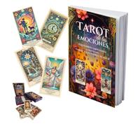 Tarot de Las Emociones - Baraja de 80 Cartas de Tarot + Libro Guía en Español + Caja Ilustrada | Oráculo para Principiantes | Autoconocimiento y Gestión Emocional | Sabiduría de Alma