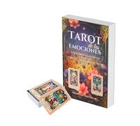 Tarot de las Emociones - Baraja de 80 Cartas de Tarot + Libro Guía en Español + Estuche | Tarot Terapéutico para Autoconocimiento y Gestión Emocional | Sabiduría de Alma