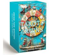 Tarot de las ruinas, 78 cartas de tarot surrealistas con arte escultórico arcaico, Tarot de intuición para principiantes y lectores experimentados, cartas de tarot únicas con guía