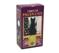 Tarot de los gatos paganos: Tarot para principiantes, cartas del tarot: los gatos gobiernan la Tierra, baraja del tarot: 78 cartas del tarot a todo color e instrucciones