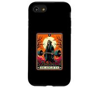 Tarot de terror Tarjeta de peso muerto La muerte Gimnasio Entrenamiento Halloween Carcasa para iPhone SE (2020) / 7 / 8