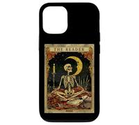Tarot de The Reader, Amante de los Libros de Cartas, diseño de Esqueletos, Estilo gótico Carcasa para iPhone 12/12 Pro