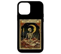 Tarot de The Reader, Amante de los Libros de Cartas, diseño de Esqueletos, Estilo gótico Carcasa para iPhone 12 Mini
