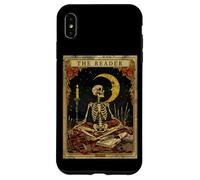 Tarot de The Reader, Amante de los Libros de Cartas, diseño de Esqueletos, Estilo gótico Carcasa para iPhone XS MAX