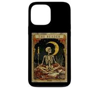 Tarot de The Reader, Amante de los Libros de Cartas, diseño de Esqueletos, Estilo gótico Carcasa para iPhone 13 Pro MAX