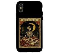 Tarot de The Reader, Amante de los Libros de Cartas, diseño de Esqueletos, Estilo gótico Carcasa para iPhone X/XS
