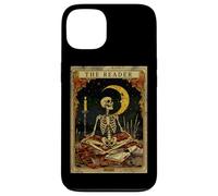 Tarot de The Reader, Amante de los Libros de Cartas, diseño de Esqueletos, Estilo gótico Carcasa para iPhone 13
