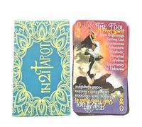 Tarot Deck, 78-Card Oracle, Psychological Misterious Adivination Tool Insightful Strategic Board Game Spiritual Portable Set Meditation Aid for Future & Past