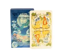 Tarot Deck, Funny Tarot Cards, Unique Artwork Portable Design Party Strategy Toy, Cooperative Tabletop Entertainment Set Gift Idea, Card Game for Family Gathering and Friends Night, 4.06x2.36 Inches