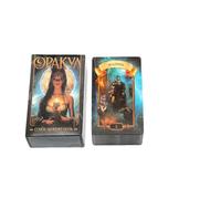 Tarot Deck, Russian Instructions Tarot Cards For Beginners, Divination Tools, Fortune Telling Game, Fate Divination, Witch Tool For Party Favors
