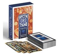 Tarot Deck TOTA de Aleister Crowley - 78 cartas, adivinación universal, adivinación mística, tarot para autodescubrimiento, incluye instrucciones en ruso